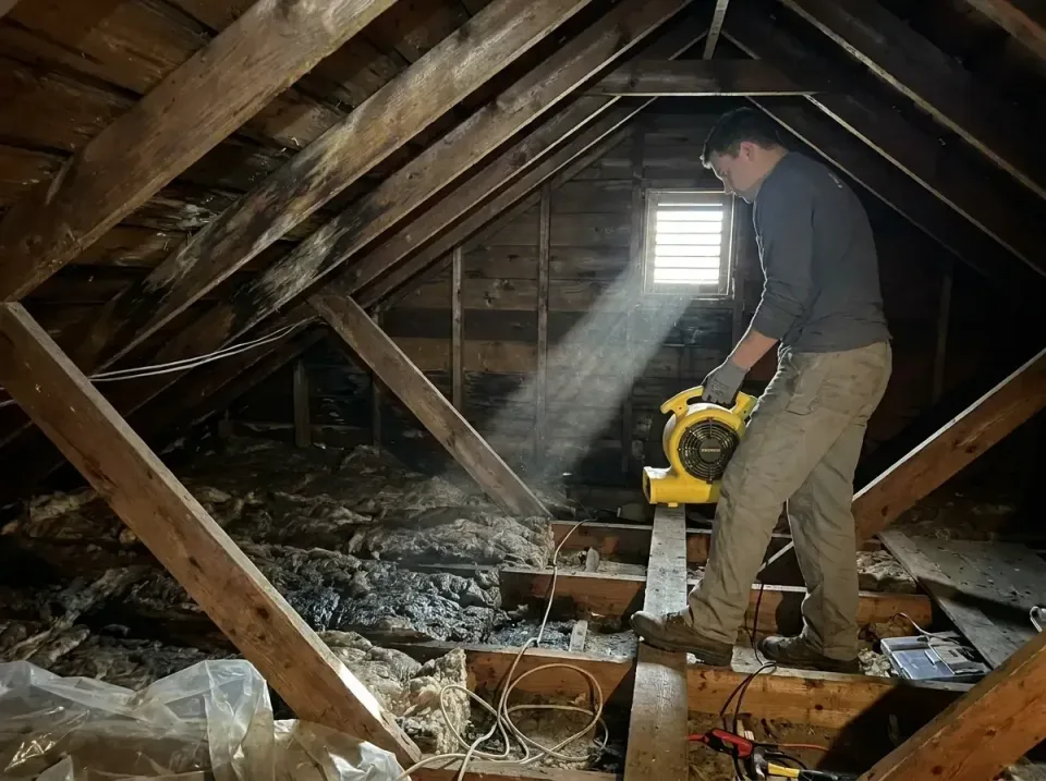 attic-water-damage-drying-proc-007 — frequently asked questions, Emergency Water Extraction & 24/7 Flood Response in Mount E…